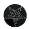 Kreepsville 666 Goathead Baphomet Enamel Pin Badge Black