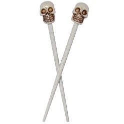 Kreepsville Skull Collection White Hair Sticks