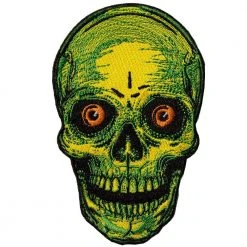 Kreepsville Staring Skull Yellow Patch