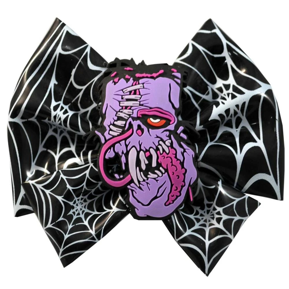 Accessories Toxic Toons Hairbow Purple Zombie 3 Accessories Toxic Toons Hairbow Purple Zombie