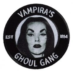Accessories Vampira Ghoul Gang Patch