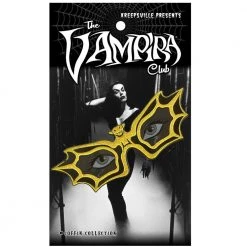 Vampira Spex Gold Enamel Pin Accessories