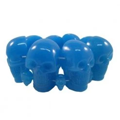 Kreepsville Blue Glow Skull Collection Bracelet