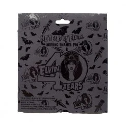 Accessories Elvira 40 Years Logo Red Glitter Enamel Pin