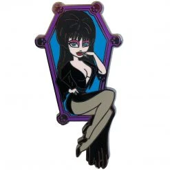 Elvira Coffin Cutie Enamel Pin Badge