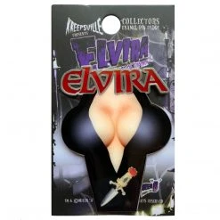 Elvira Chest Logo Enamel Pin Accessories