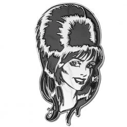 Accessories Elvira Mega Head Enamel Pin