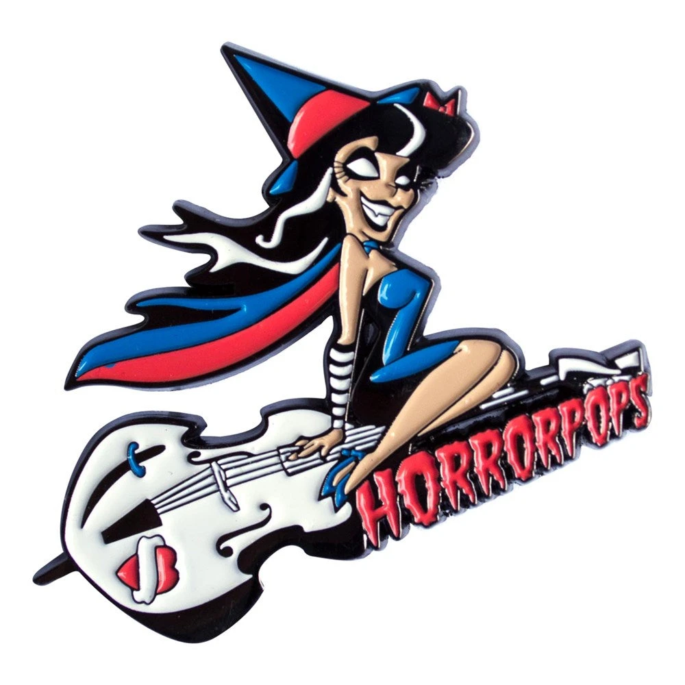 Horrorpops Bewitched Enamel Pin 3 Horrorpops Bewitched Enamel Pin