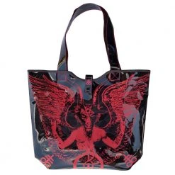 Kreepsville 666 Bags & Purses Baphomet Satanic PVC Beach Tote