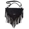 Kreepsville Bags & Purses Bat Wing Fringe Shoulder Bag