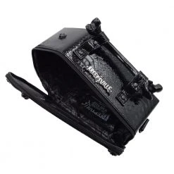 Kreepsville Skull Stud Croc Coffin Purse Bag 7 Kreepsville Skull Stud Croc Coffin Purse Bag