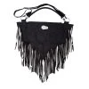 Elvira Bat Wing Fringe Shoulder Bag