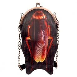 John Waters Filthy Roach Kiss Lock Purse