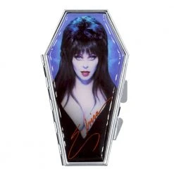 Accessories Elvira Portrait Blue Coffin Compact