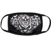 Kreepsville Accessories Dia De Los Muertos White Face Mask