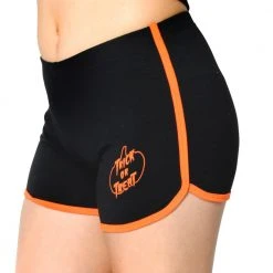 Kreepsville Pumpkin Trick Or Treat Womens Running Shorts