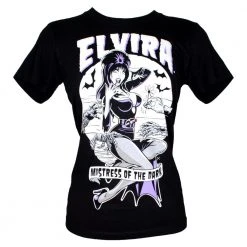 Elvira Monster Hands Girls T-shirt Women's