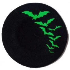 Kreepsville Bat Repeat Green Beret Hat