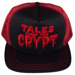 EC Comics Tales From The Crypt Red Trucker Hat