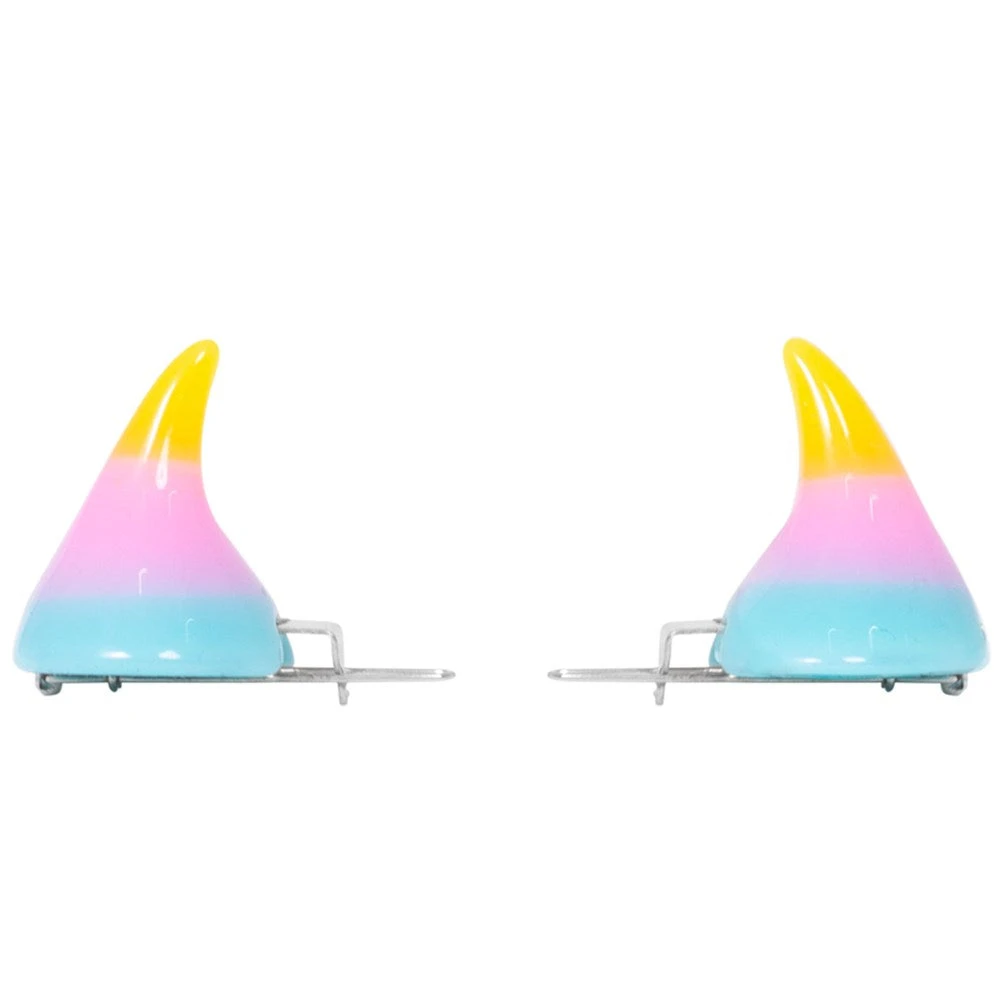 Kreepsville Horror Hair Horns - Rainbow 3 Kreepsville Horror Hair Horns - Rainbow