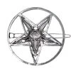 Kreepsville 666 Baphomet Circle Hair Clip