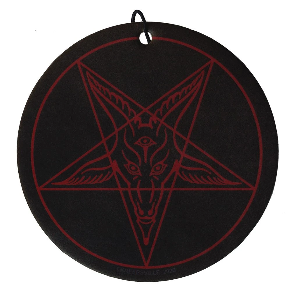 Kreepsville Homewares & Gifts Satanic Circle Air Freshener 3 Kreepsville Homewares & Gifts Satanic Circle Air Freshener