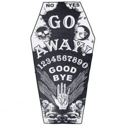 Kreepsville Homewares & Gifts Go Away Ouija Coffin Beach Towel