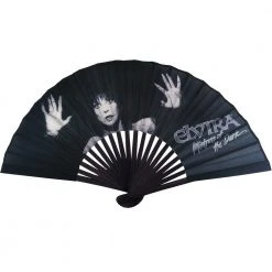 Homewares & Gifts Elvira Dark Love Fabric Fan