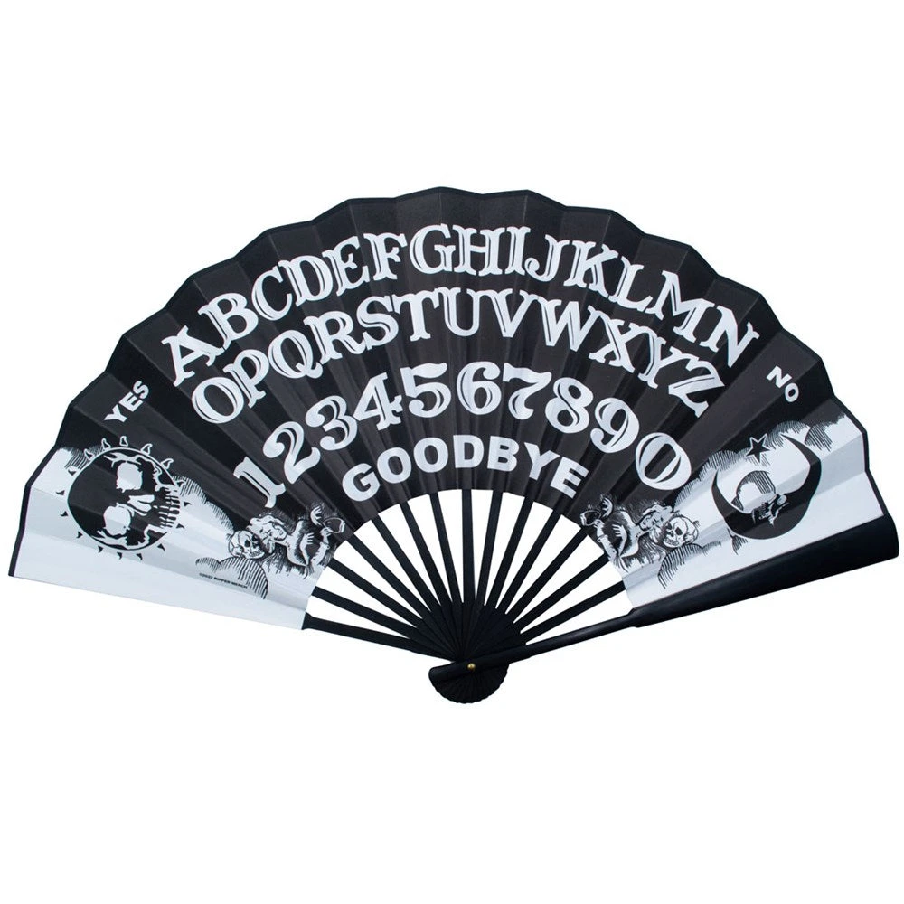 Kreepsville 666 Store 19 Kreepsville Go Away Ouija Double Sided Fan Homewares & Gifts