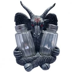 Kreepsville 666 Goathead Salt And Pepper Shakers