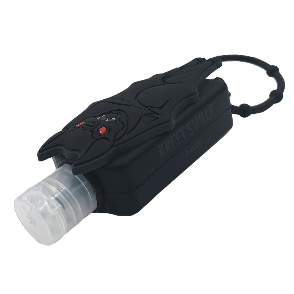 Kreepsville Black Bat Hand Sanitizer Holder 4 Kreepsville Black Bat Hand Sanitizer Holder