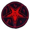Kreepsville Homewares & Gifts Satanic Circle Baphomet Throw Blanket