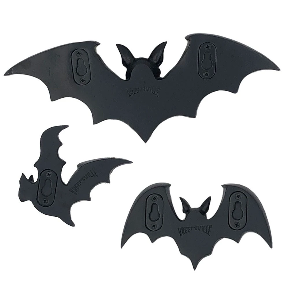 Kreepsville Wall Bat Set 4 Kreepsville Wall Bat Set