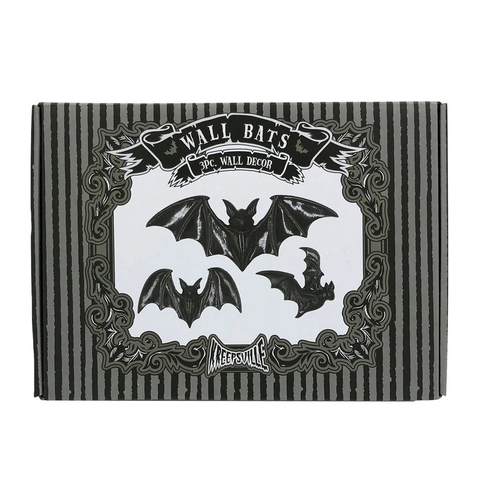 Kreepsville Wall Bat Set 5 Kreepsville Wall Bat Set