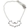 Kreepsville Jewelry Bat Outline Necklace 2 Kreepsville Jewelry Bat Outline Necklace