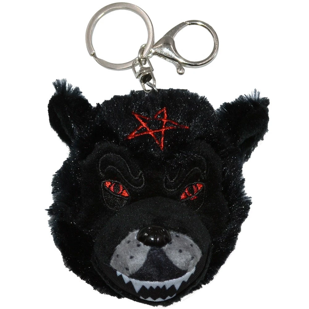 Kreepsville Wolfhead Plush Keychain Accessories 3 Kreepsville Wolfhead Plush Keychain Accessories