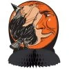 Vintage Halloween Witch & Moon Centerpiece Monster-A-GoGo