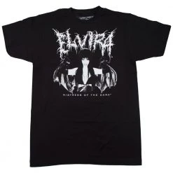Elvira Black Metal Mens T-Shirt Men's