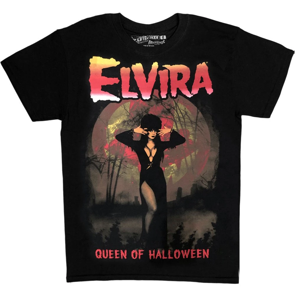 Men's Elvira Halloween Queen T-Shirt 3 Men's Elvira Halloween Queen T-Shirt