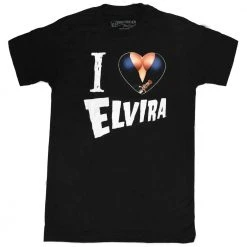 Elvira I Heart Mens Tshirt