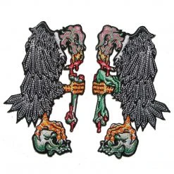 Kreepsville Vulture Patch Pair