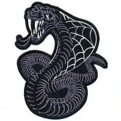 Kreepsville Skelli Cobra Snake Patch Accessories