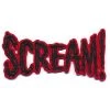 Kreepsville Scream Text Red Patch Accessories 2 Kreepsville Scream Text Red Patch Accessories