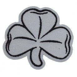 Kreepsville Accessories Silver Shamrock Patch