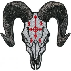 Kreepsville Voodoo Goat Skull Patch Accessories