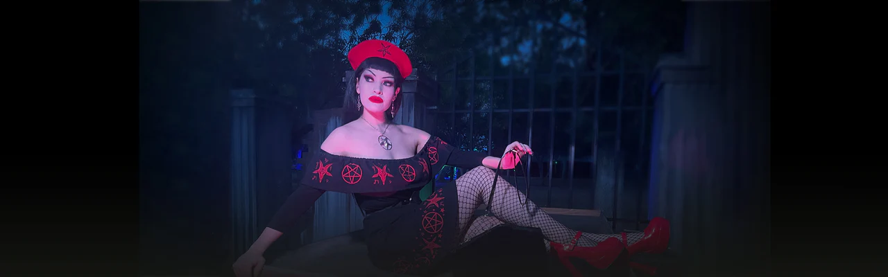 Kreepsville 666 Store -Kreepsville 666 Store Shop the Look Baphomet Babe